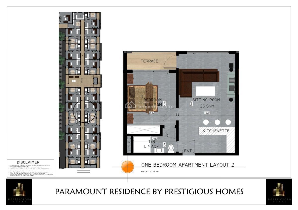 Magnificent 1 Bedroom Apartment, Lekki Phase 1, Lekki, Lagos, Flat / Apartment for Sale