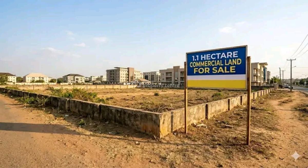 1.1hectare, Commercial, C of O, Tarred Road, Behind Albert Furniture, Mabushi, Abuja, Commercial Land for Sale