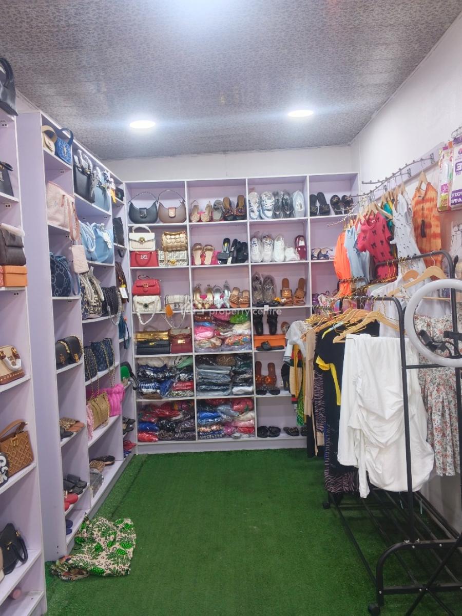an Exceptional Opportunity to Acquire a Fully Operational Clothing, Oke Ira Nla Ado Road, Ado, Ajah, Lagos, Shop for Rent