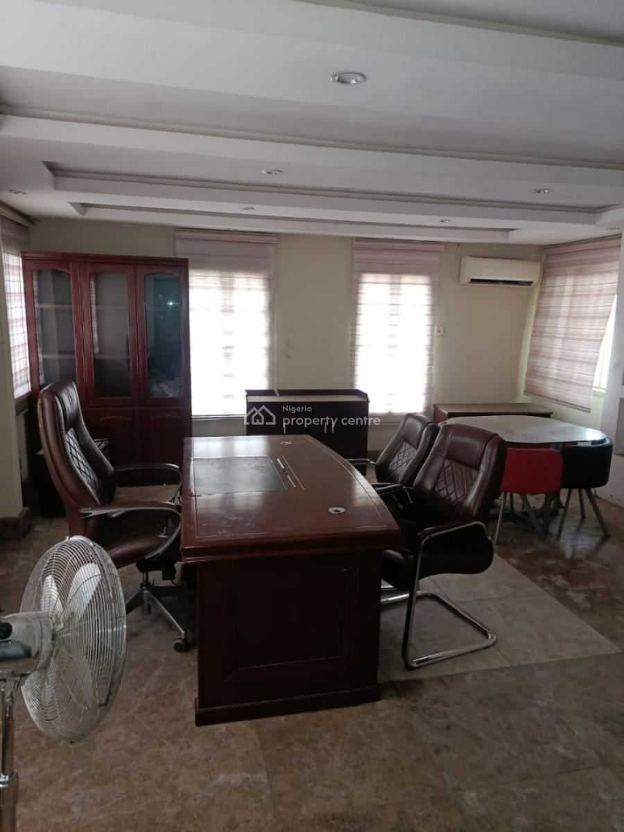 5 Bedroom Furnished Office, Surulere, Lagos, Semi-detached Duplex for Rent