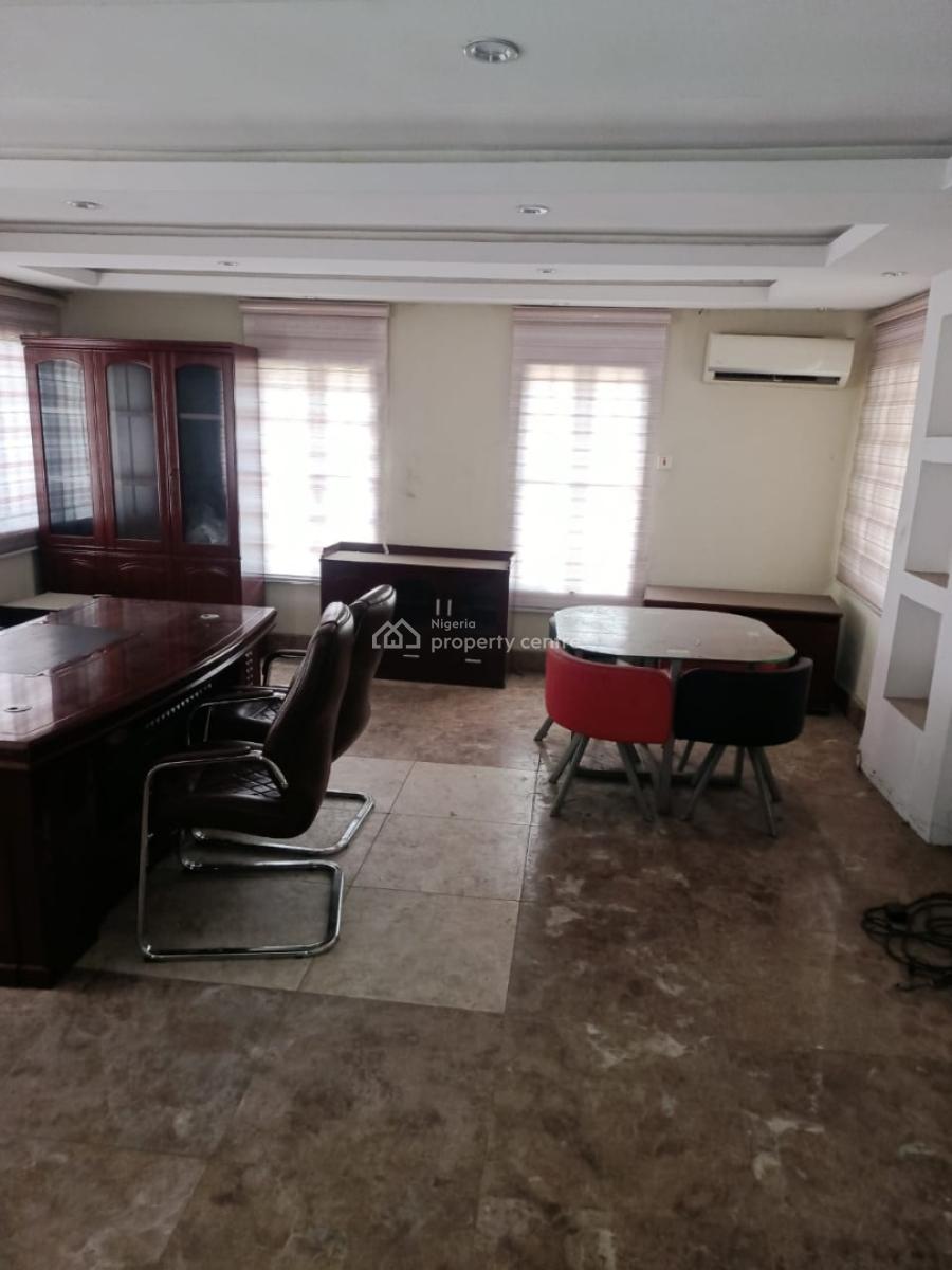 5 Bedroom Furnished Office, Surulere, Lagos, Semi-detached Duplex for Rent