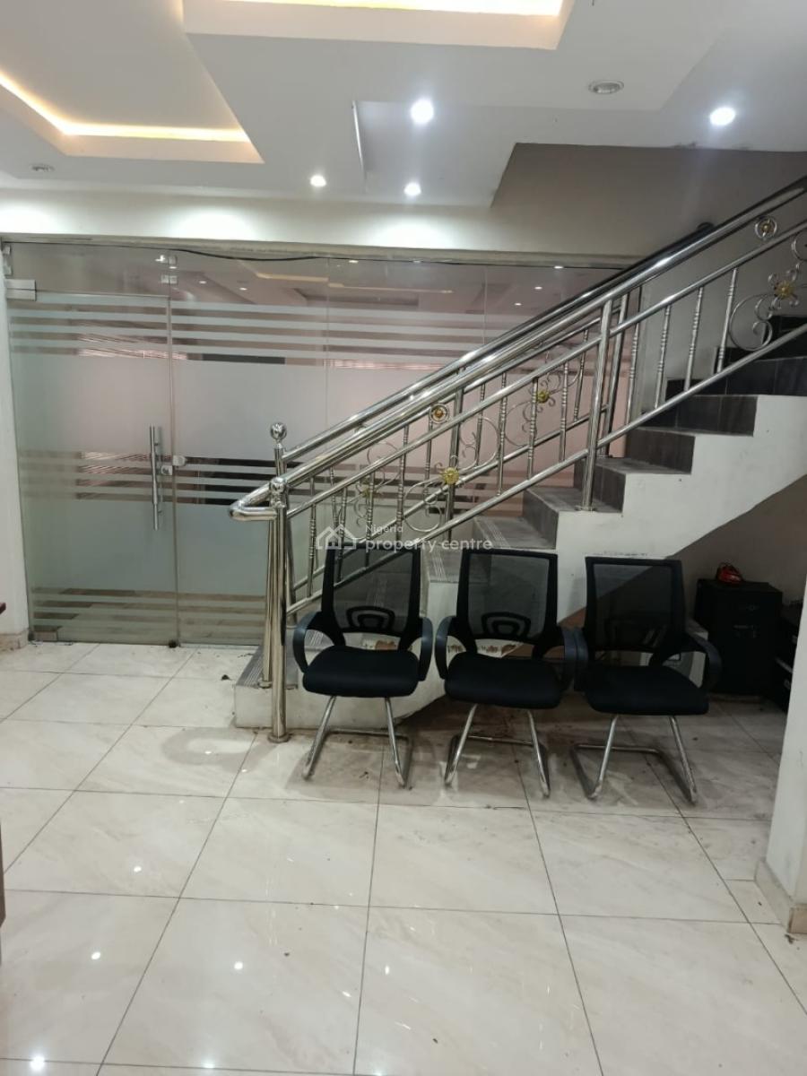 5 Bedroom Furnished Office, Surulere, Lagos, Semi-detached Duplex for Rent