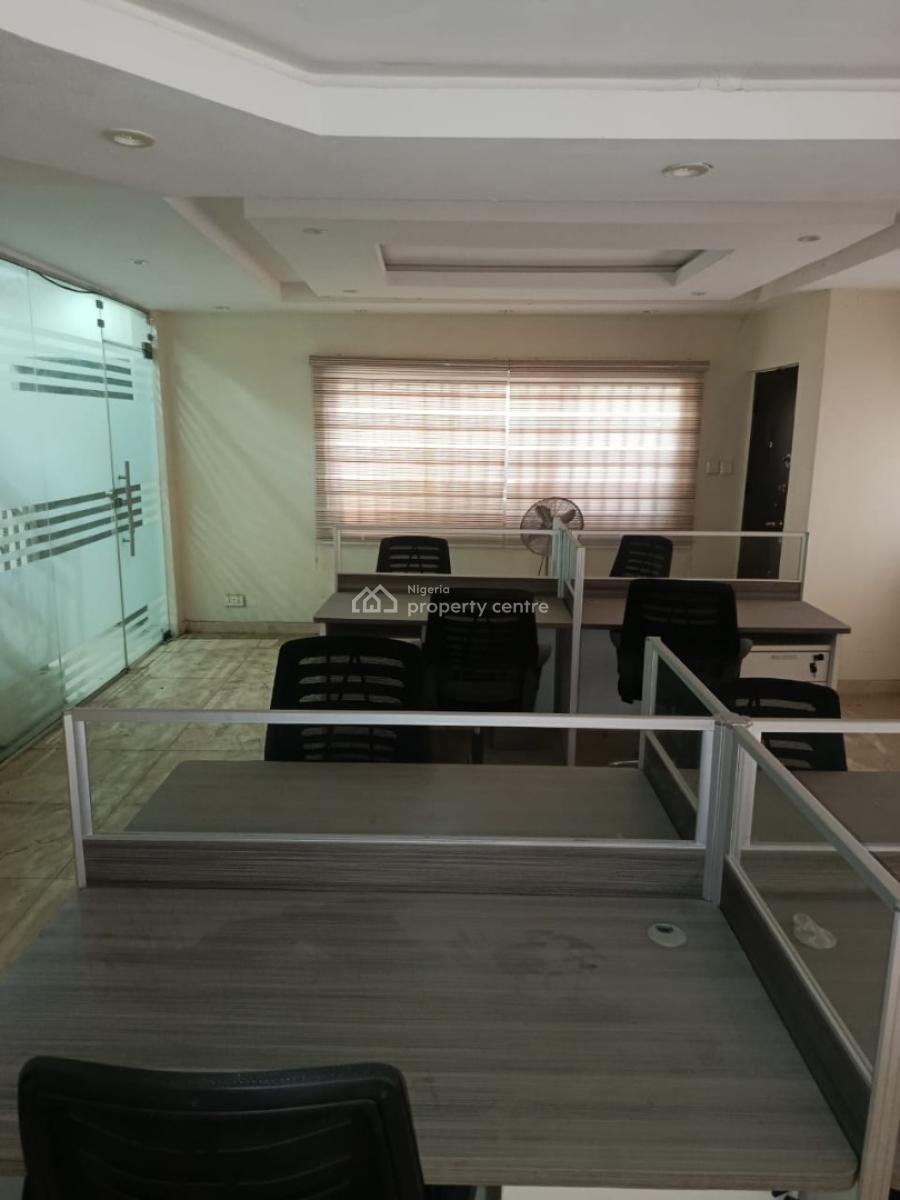 5 Bedroom Furnished Office, Surulere, Lagos, Semi-detached Duplex for Rent