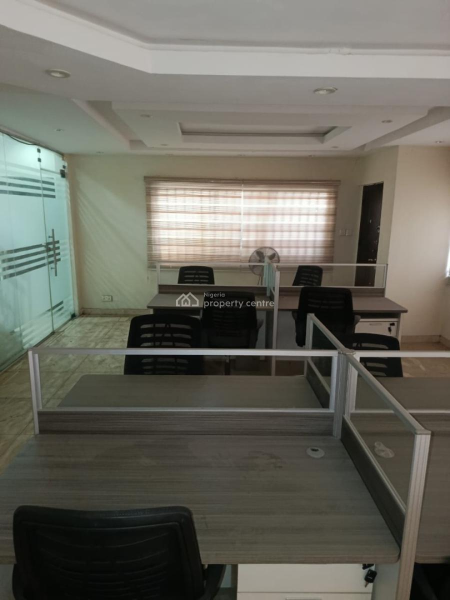 5 Bedroom Furnished Office, Surulere, Lagos, Semi-detached Duplex for Rent