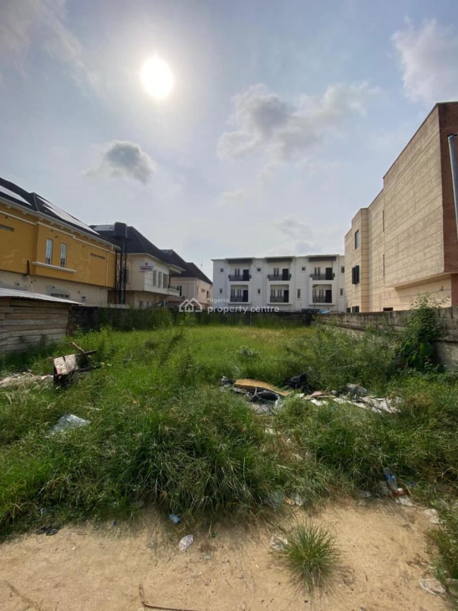 Dry Bare and Commercial 651sqms Plot  Facing The Road, Chevron Alternative, Lekki, Lagos, Commercial Land for Sale