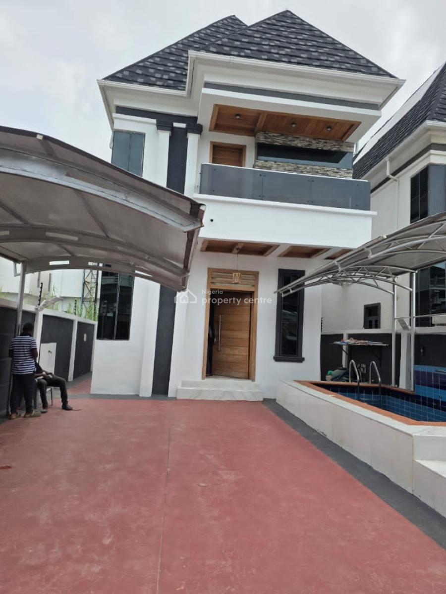 Luxury 5 Bedroom Detached Duplex with Bq and Swimming Pool., Royal Pine Estate Orchid., Lekki, Lagos, Detached Duplex for Sale
