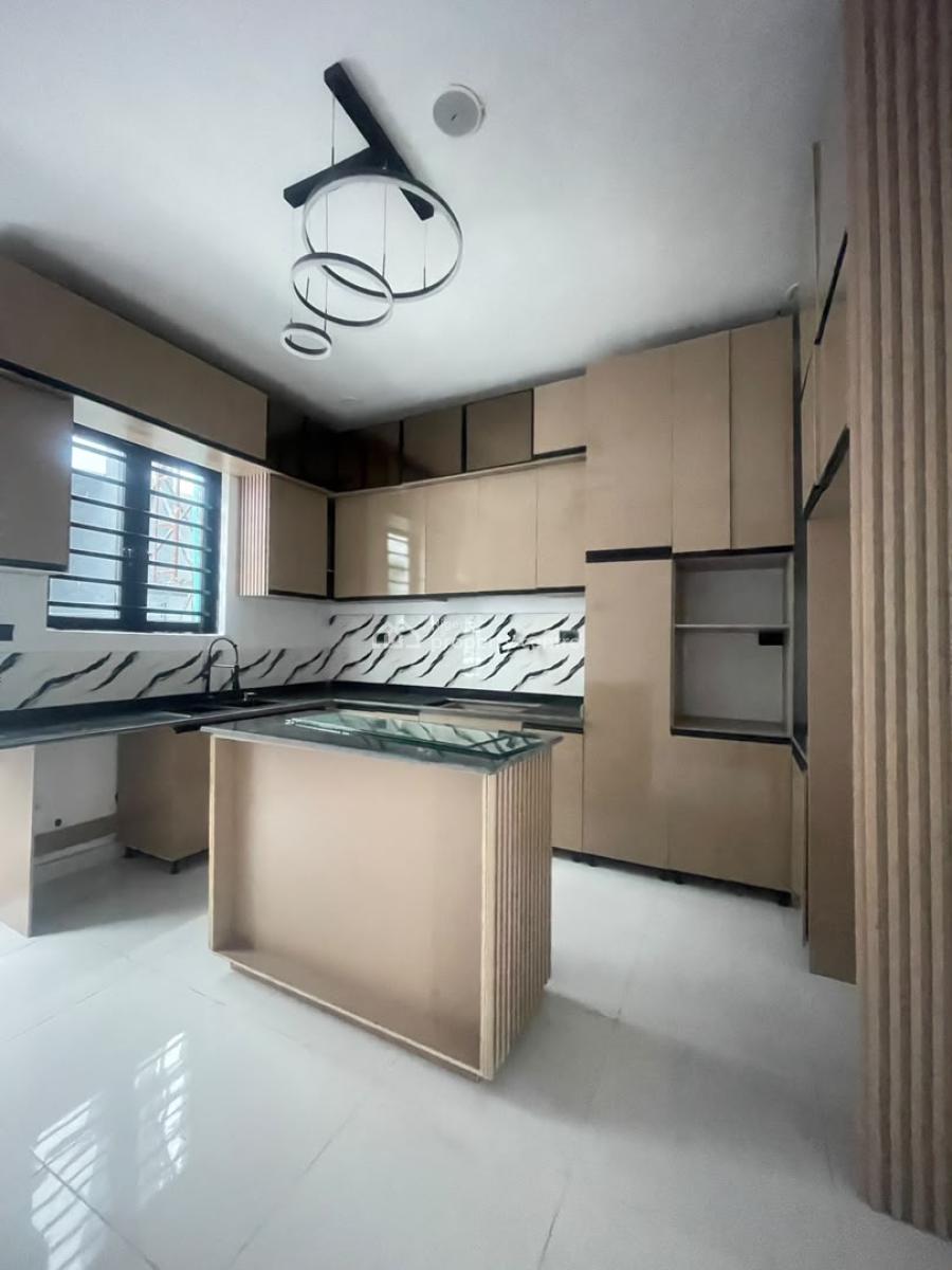 Brand New 4-bedroom Semi-detached Duplex with Bq & Tv Console, Abraham Adesanya, Ajah, Lagos, Semi-detached Duplex for Sale