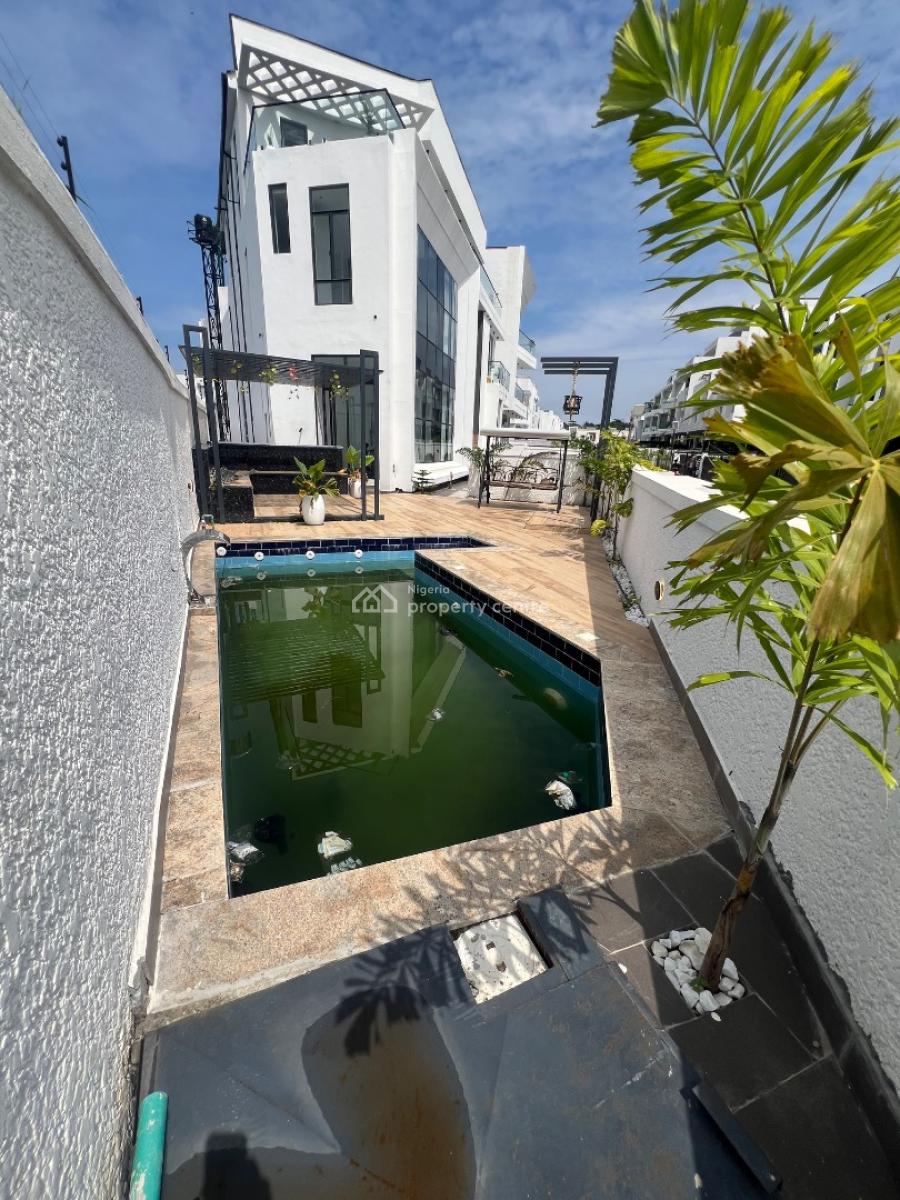 Luxury 6bedroom Detached Duplex with Bq, Elevator,pool, Cinema & Gym, Spacious 6bedroom Ensuite Layout * Elevator  • Fully Fitted Kitchen Wi, Lekki, Lagos, Detached Duplex for Sale
