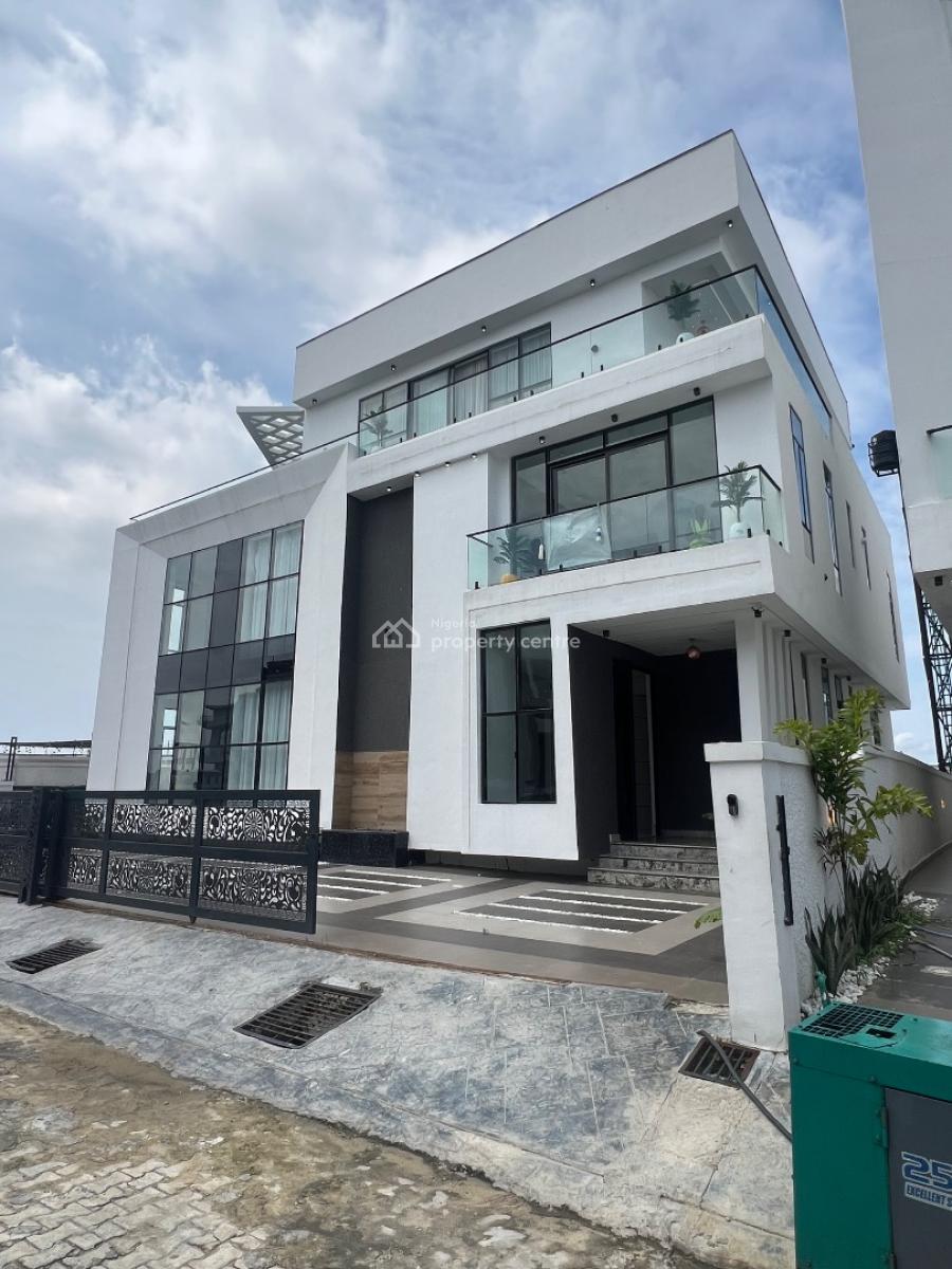 Luxury 6bedroom Detached Duplex with Bq, Elevator,pool, Cinema & Gym, Spacious 6bedroom Ensuite Layout * Elevator  • Fully Fitted Kitchen Wi, Lekki, Lagos, Detached Duplex for Sale