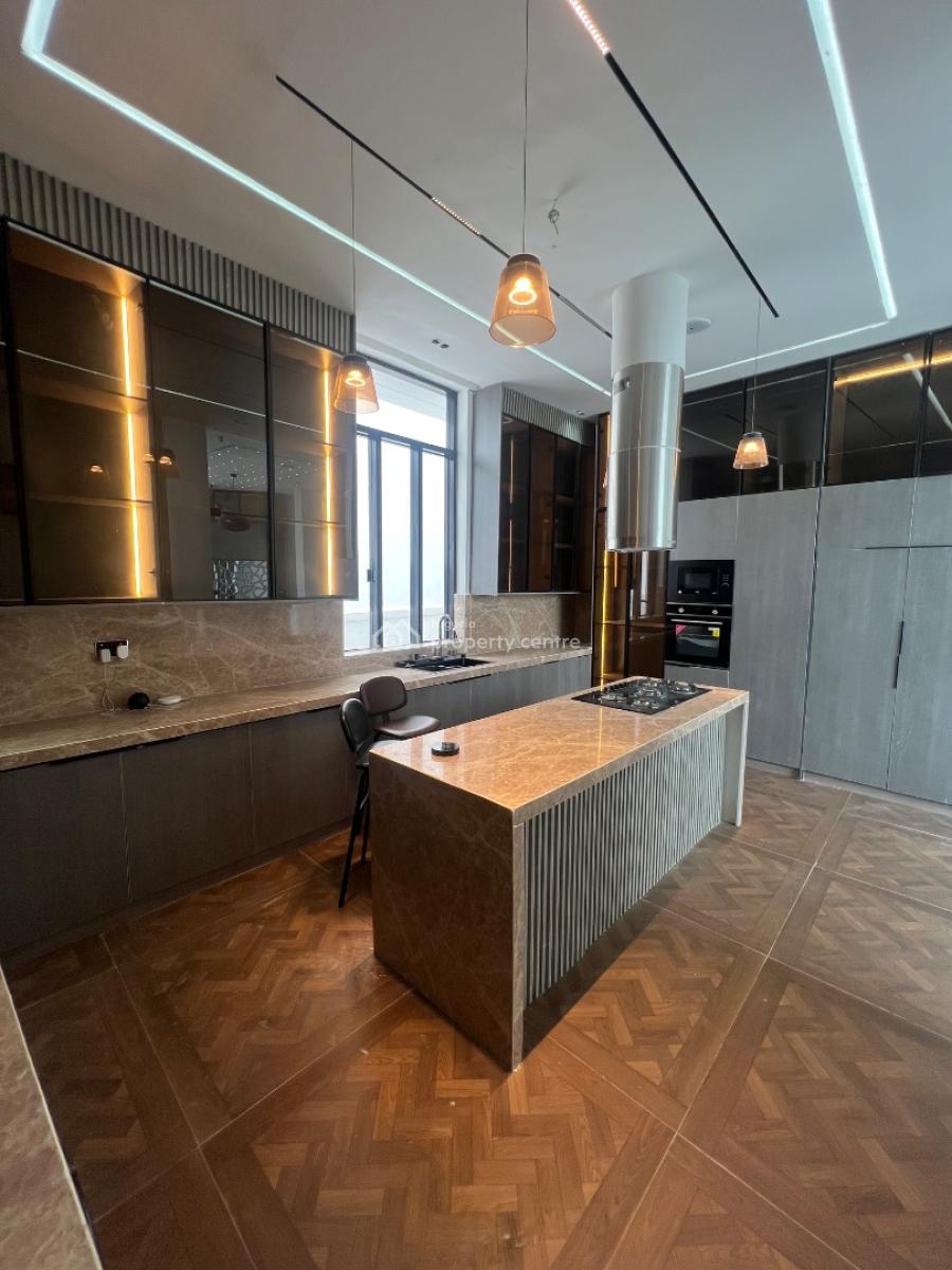 Luxury 6bedroom Detached Duplex with Bq, Elevator,pool, Cinema & Gym, Spacious 6bedroom Ensuite Layout * Elevator  • Fully Fitted Kitchen Wi, Lekki, Lagos, Detached Duplex for Sale