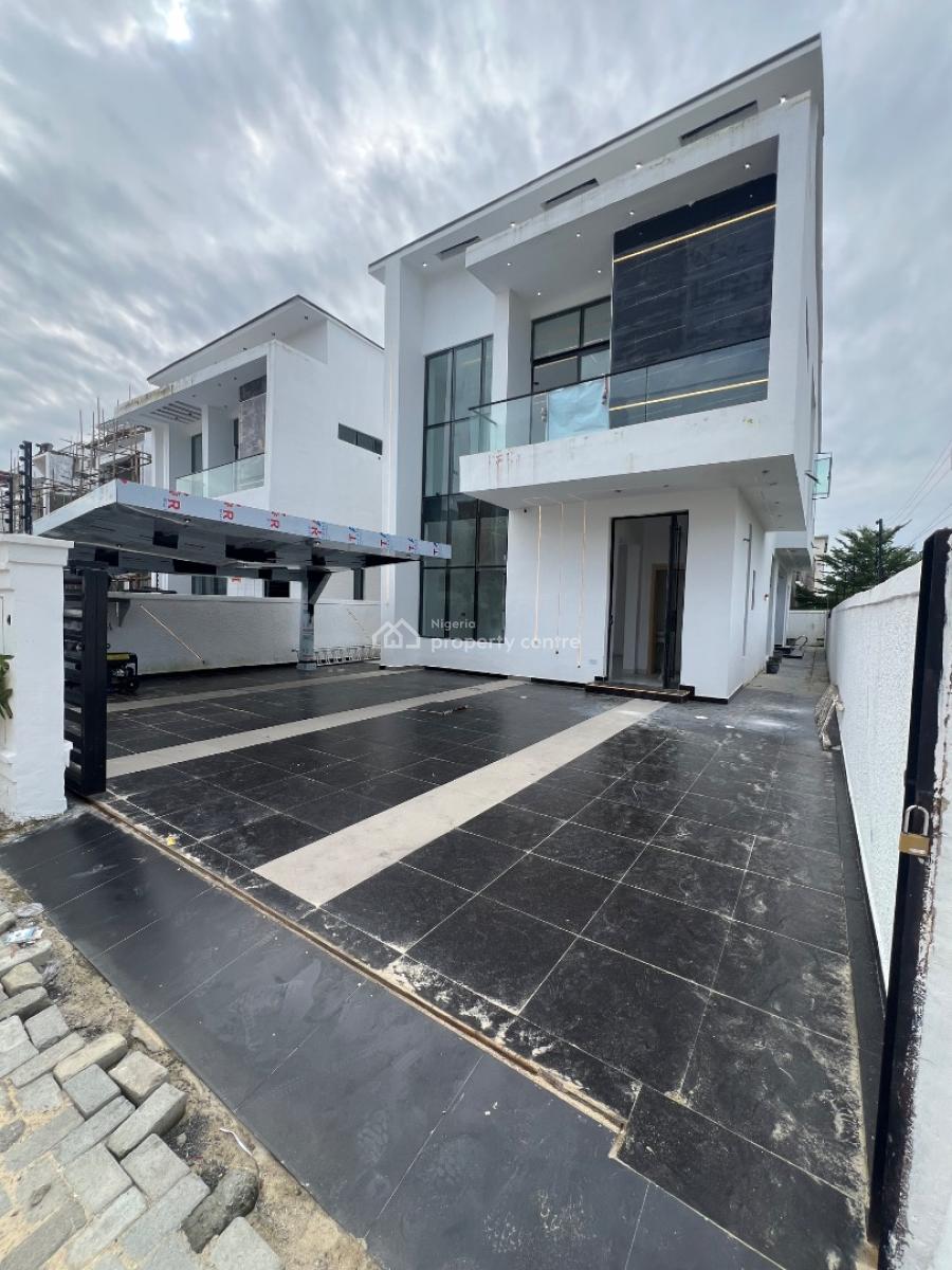Contemporary 5bedroom  Fully Detached Duplex, ] Wet & Dry Fitted Kitchen with Accessories  - [ ] Modern Day Pop Cei, Lekki, Lagos, Detached Duplex for Sale