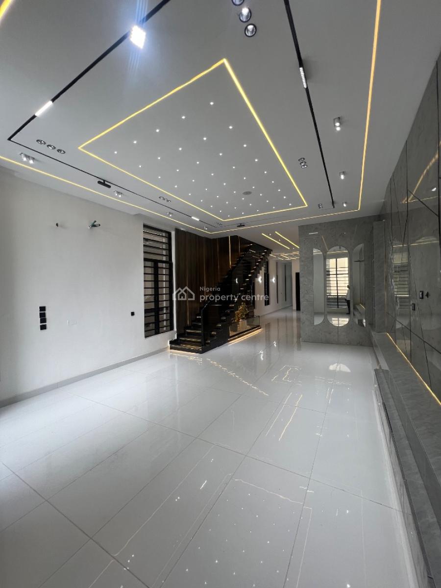 Contemporary 5bedroom  Fully Detached Duplex, Wet & Dry Fitted Kitchen with Accessories  - [ ] Modern Day Pop Ceilin, Lekki, Lagos, Detached Duplex for Sale