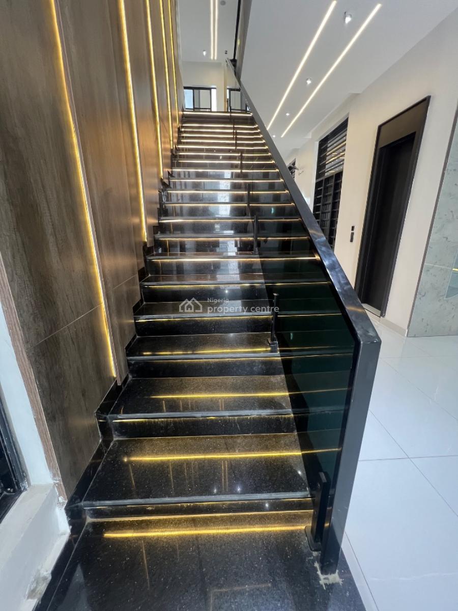 Contemporary 5bedroom  Fully Detached Duplex, Wet & Dry Fitted Kitchen with Accessories  - [ ] Modern Day Pop Ceilin, Lekki, Lagos, Detached Duplex for Sale