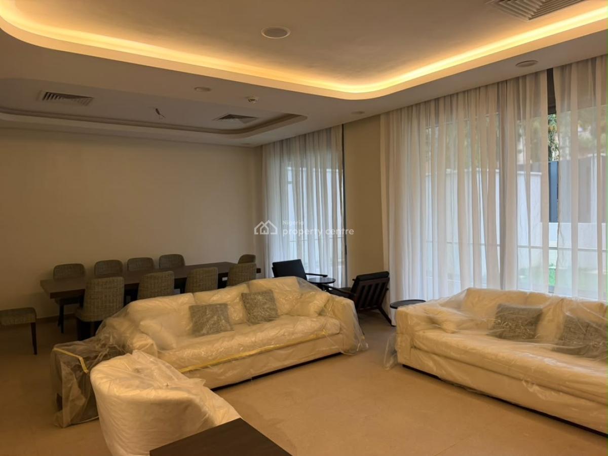 Luxury Furnished 3-bedroom Apartment with Bq & Swimming Pool, Asokoro District, Abuja, Flat / Apartment for Rent