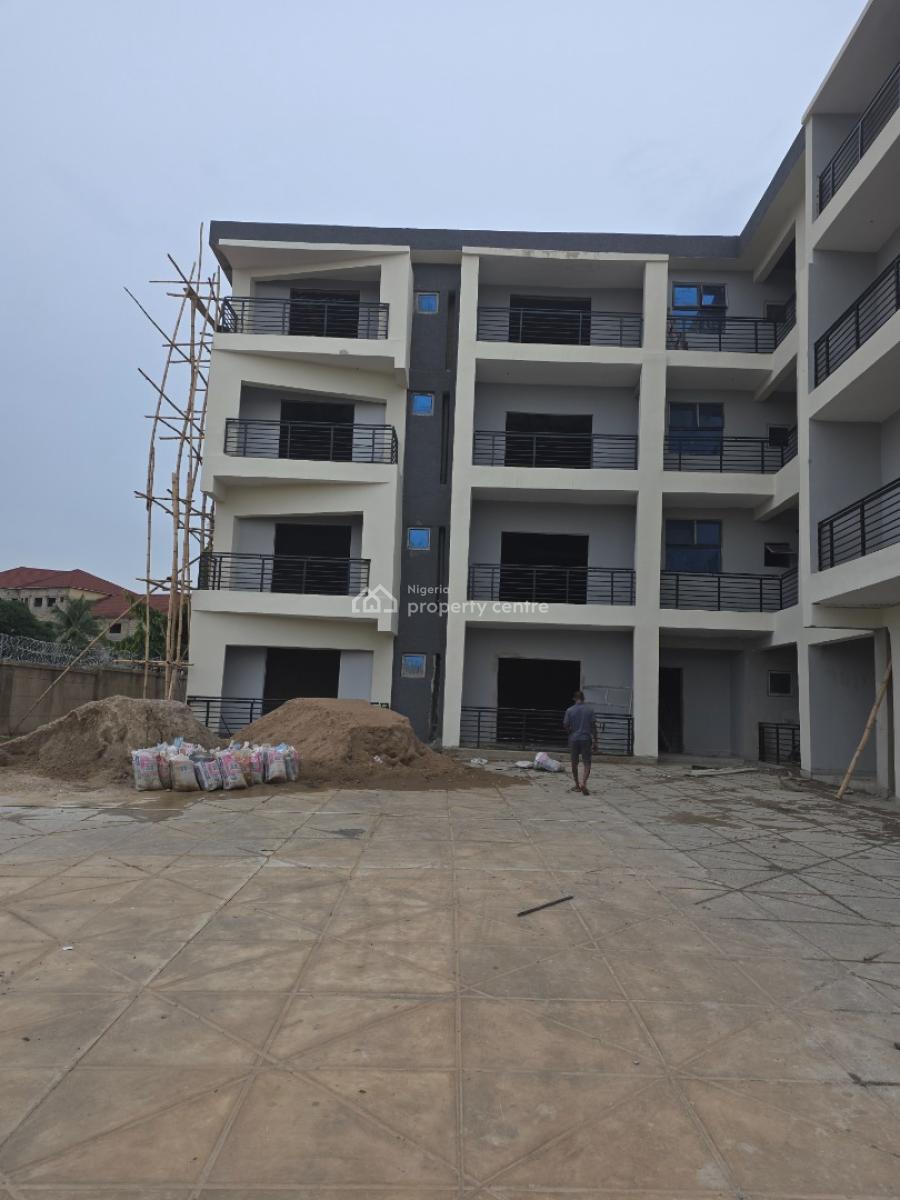 an Advanced Finished Extra Larg Mordn 3bed Room Flat with 1room Bq, Through Vio Office, Area 1, Garki, Abuja, Block of Flats for Sale