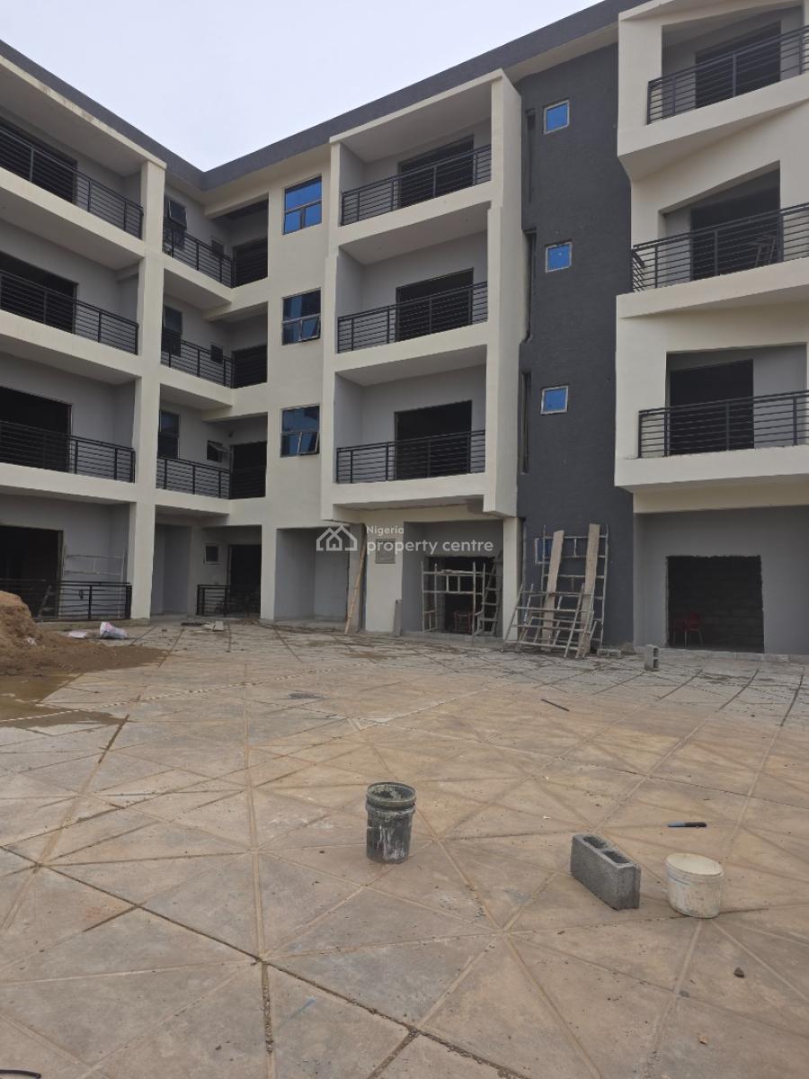 an Advanced Finished Extra Larg Mordn 3bed Room Flat with 1room Bq, Through Vio Office, Area 1, Garki, Abuja, Block of Flats for Sale