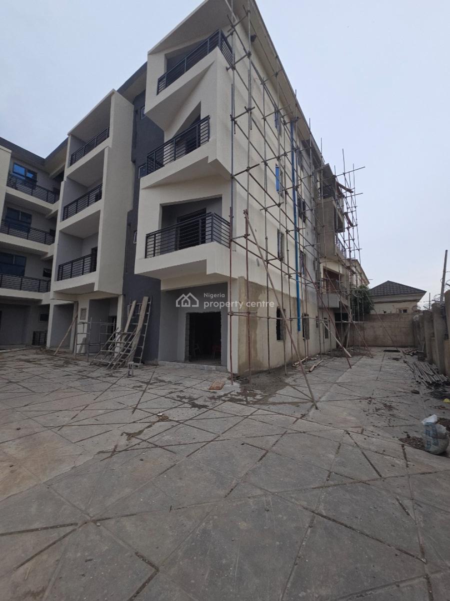 an Advanced Finished Extra Larg Mordn 3bed Room Flat with 1room Bq, Through Vio Office, Area 1, Garki, Abuja, Block of Flats for Sale