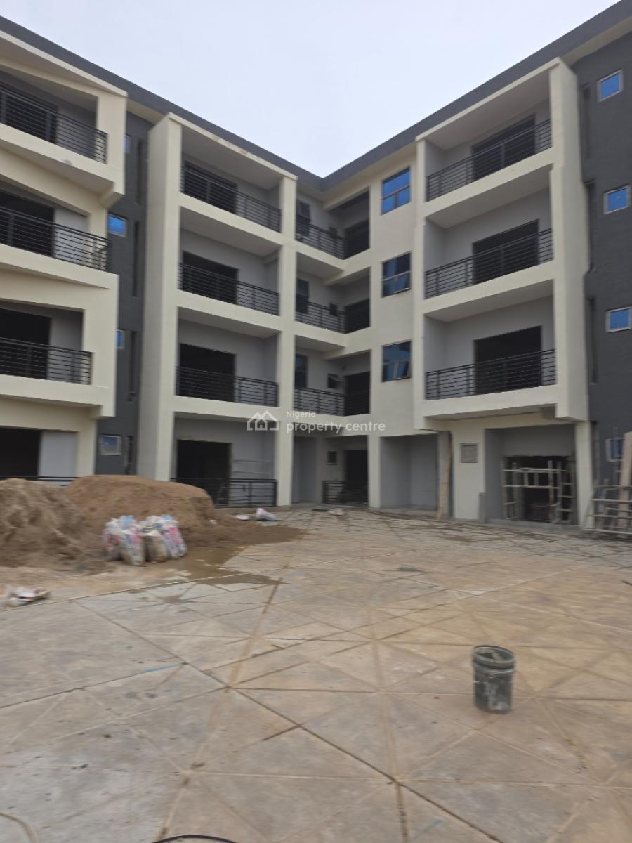 an Advanced Finished Extra Larg Mordn 3bed Room Flat with 1room Bq, Through Vio Office, Area 1, Garki, Abuja, Block of Flats for Sale