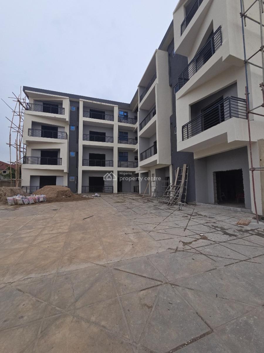 an Advanced Finished Extra Larg Mordn 3bed Room Flat with 1room Bq, Through Vio Office, Area 1, Garki, Abuja, Block of Flats for Sale