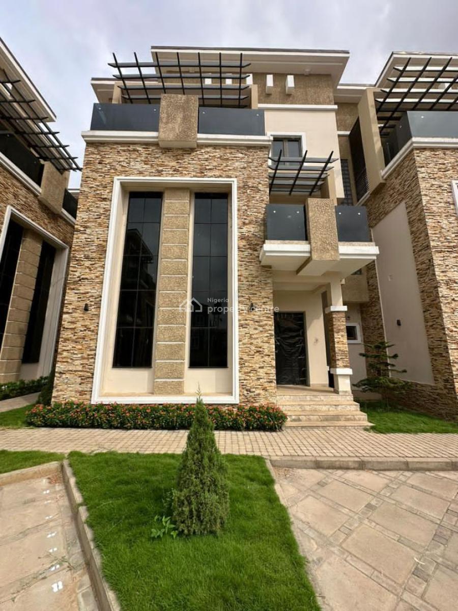 4/5 Bedroom Terrace Duplex with One Room Bq, Gilmore, Jahi, Abuja, Terraced Duplex for Sale