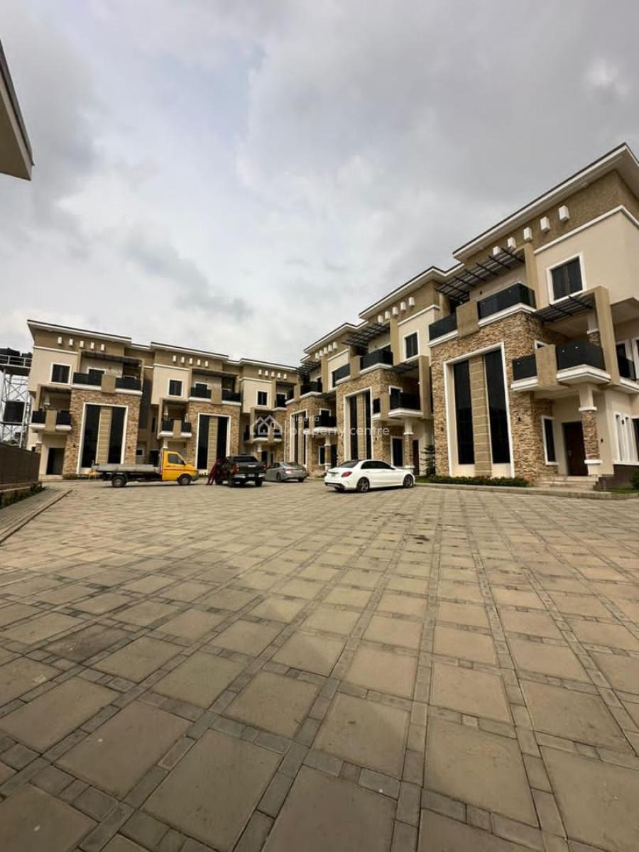 4/5 Bedroom Terrace Duplex with One Room Bq, Gilmore, Jahi, Abuja, Terraced Duplex for Sale
