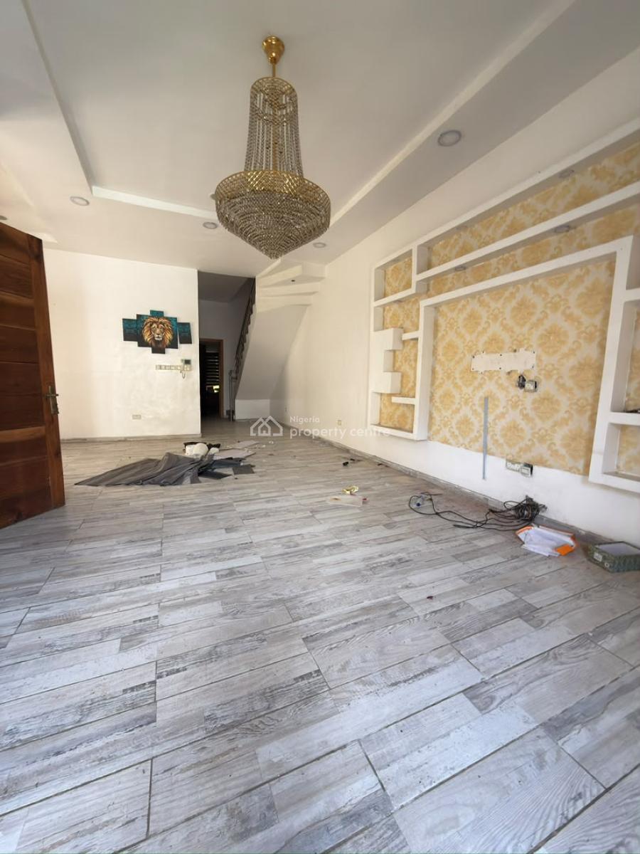 4 Bedroom Semi-detached Duplex with Bq, Osapa, Lekki, Lagos, Semi-detached Duplex for Rent