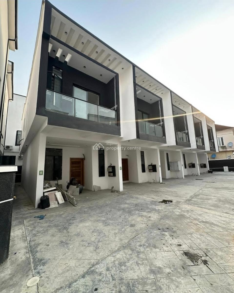 Luxury 3bedroom Terrace Diplex with Bq, 2nd Toll Gate By Sw, Lekki, Lagos, Terraced Duplex for Rent