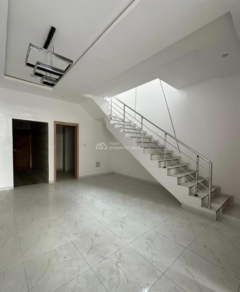 Luxury 3bedroom Terrace Diplex with Bq, 2nd Toll Gate By Sw, Lekki, Lagos, Terraced Duplex for Rent