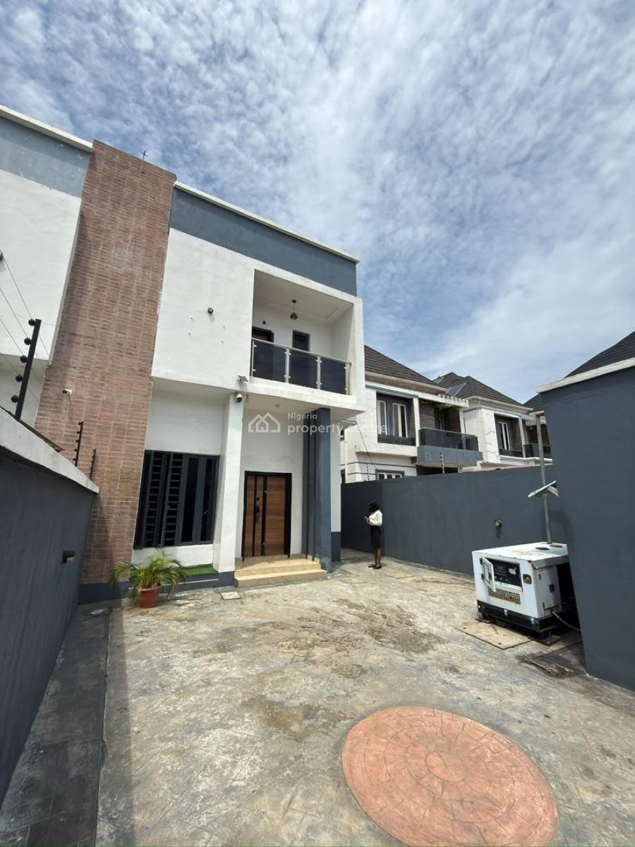 4 Bedroom Semi-detached Duplex + Bq, Chevron Toll Gate, Lekki, Lagos, Semi-detached Duplex for Rent