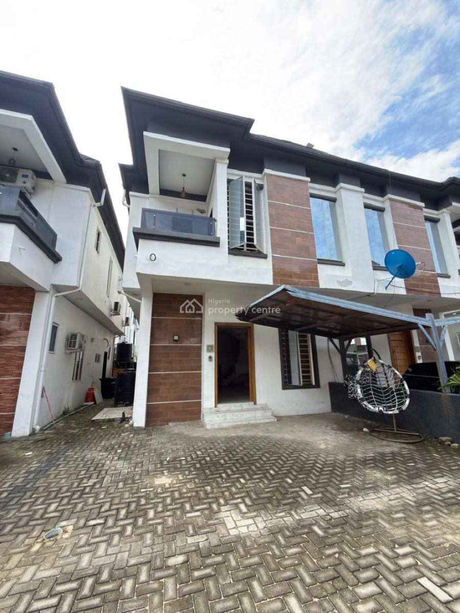 4 Bedroom Semi-detached Duplex, Chevron Toll Gate, Lekki, Lagos, Semi-detached Duplex for Rent