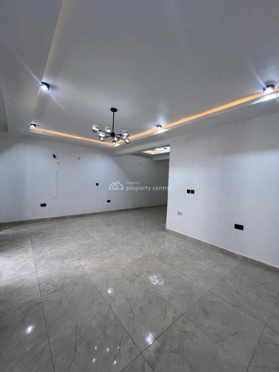Standard Newly Built 4 Bedroom Terrace Duplex with Bq, Solar, Stunningly Designed Home with Solar, Bq, Garage in an Estate, Surulere, Lagos, Terraced Duplex for Sale