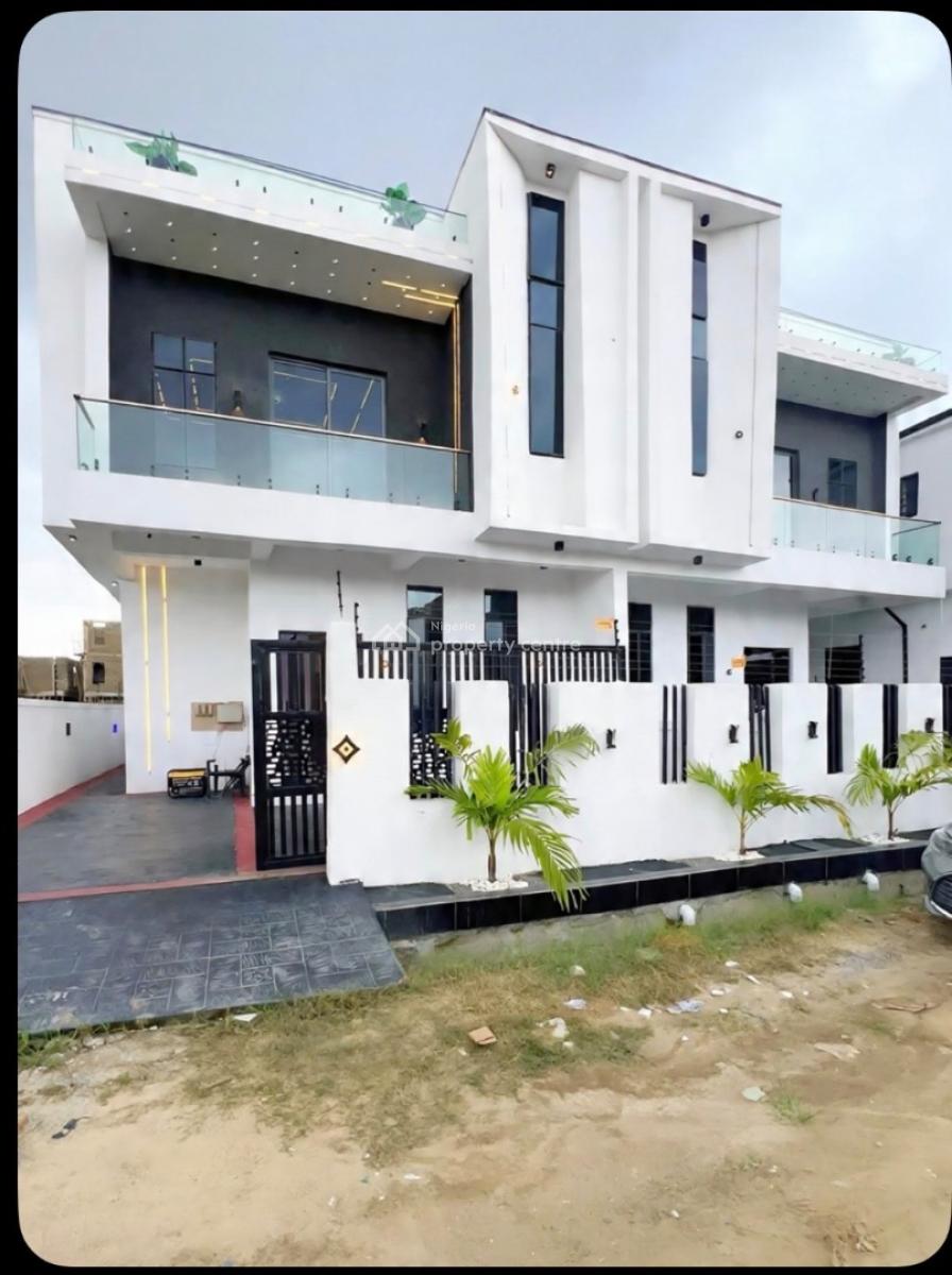 Lovely 4 Bedroom Semi Detached Duplex with Bq, Ajah, Ajah, Lagos, Semi-detached Duplex for Sale
