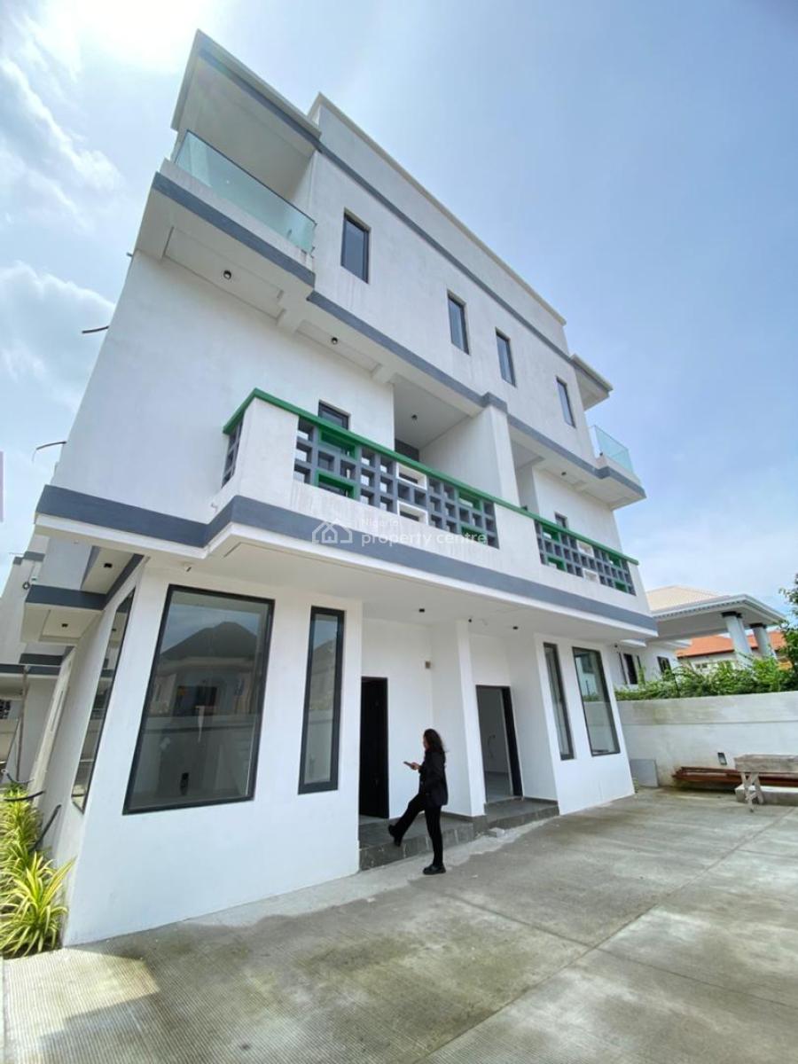 Luxury 4-bedroom Semi-detached Duplex with Bq, Lekki Phase 1, Lekki, Lagos, House for Sale