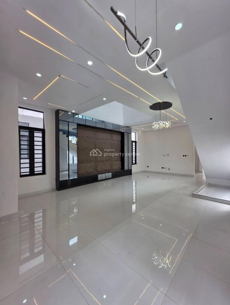 5-bedroom Fully Detached Duplex with Swimming Pool & Bq, Chevron Road, Lekki, Lagos, Terraced Duplex for Sale
