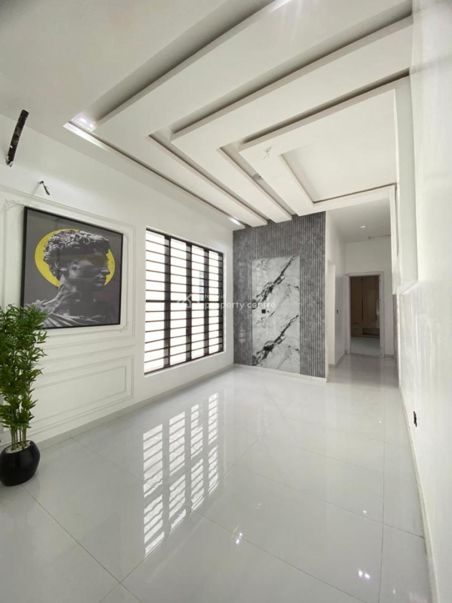 Contemporary 5-bedroom Fully Detached Duplex with Bq & Swimming Pool, Chevron, Lekki, Lagos, Terraced Duplex for Sale