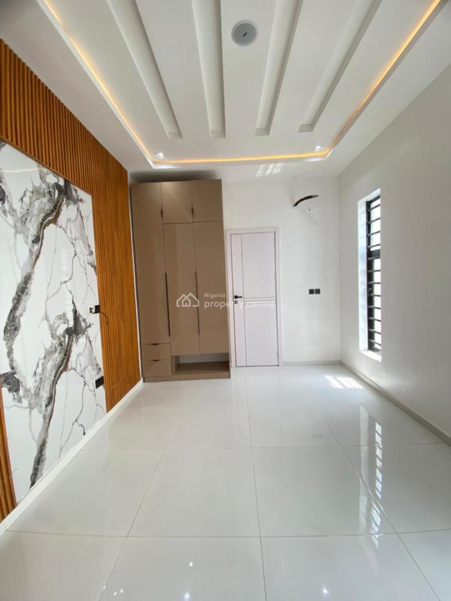 Contemporary 5-bedroom Fully Detached Duplex with Bq & Swimming Pool, Chevron, Lekki, Lagos, Terraced Duplex for Sale