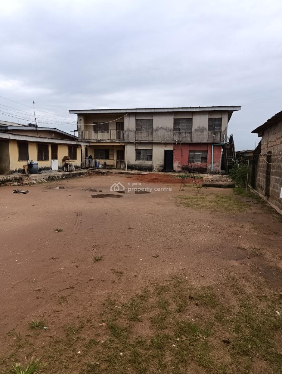 Set Back Building on Full Plot of Land, Off Liasu Road, Ikotun Egbe, Alimosho, Lagos, Residential Land for Sale