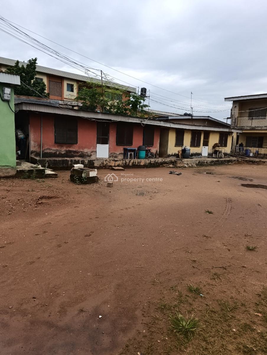 Set Back Building on Full Plot of Land, Off Liasu Road, Ikotun Egbe, Alimosho, Lagos, Residential Land for Sale