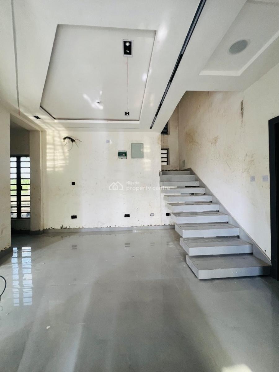 Exquisitely Built 4 Bedroom Duplex with Terrace  Plus Bq, Exclusively Designed Home + Gym Room, Bq, Terrace in a Secured Estate, Surulere, Lagos, Terraced Duplex for Sale