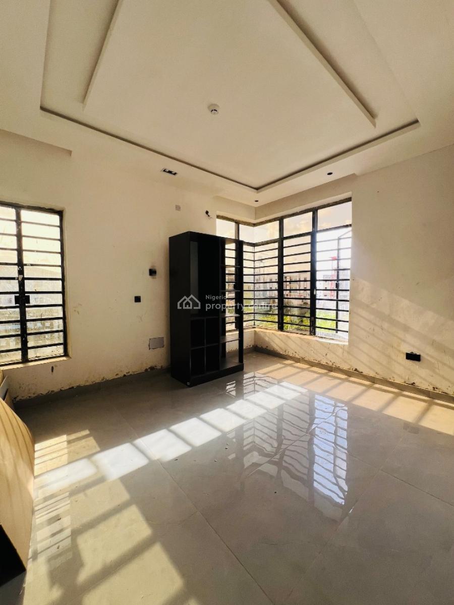 Exquisitely Built 4 Bedroom Duplex with Terrace  Plus Bq, Exclusively Designed Home + Gym Room, Bq, Terrace in a Secured Estate, Surulere, Lagos, Terraced Duplex for Sale