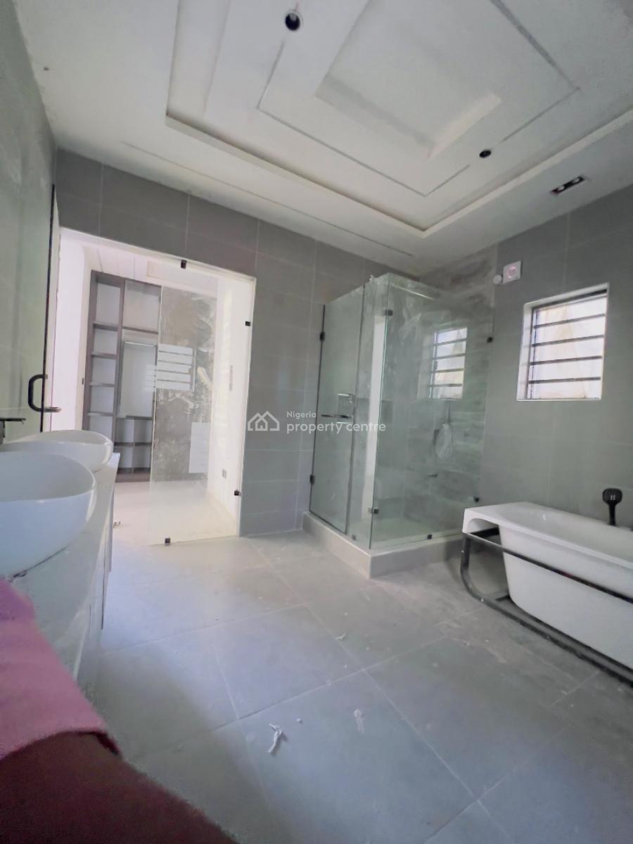 Exquisitely Built 4 Bedroom Duplex with Terrace  Plus Bq, Exclusively Designed Home + Gym Room, Bq, Terrace in a Secured Estate, Surulere, Lagos, Terraced Duplex for Sale
