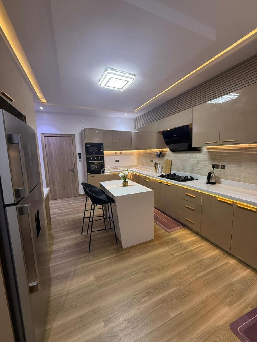 Four Bedroom Maisonette Apartment, Chevron Second Toll Gate, Lekki, Lagos, House Short Let