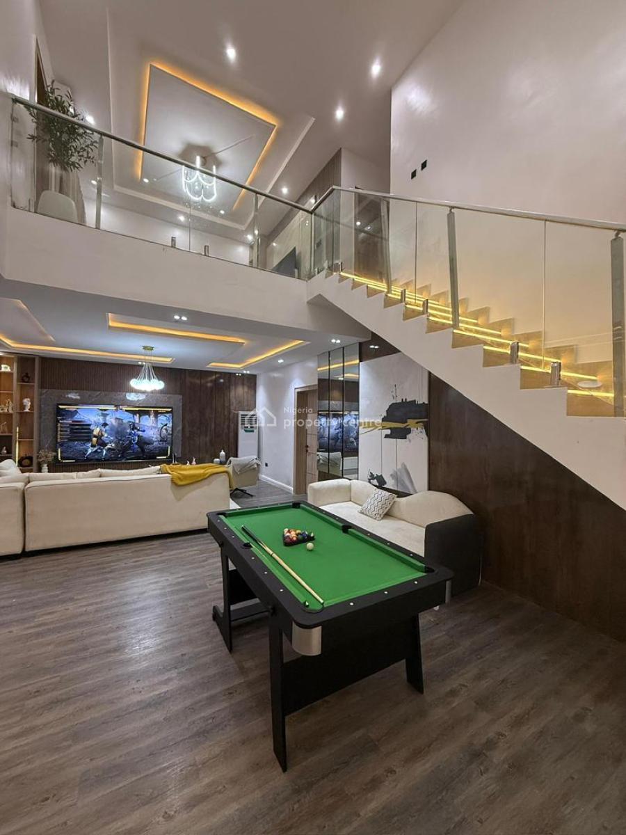 Four Bedroom Maisonette Apartment, Chevron Second Toll Gate, Lekki, Lagos, House Short Let