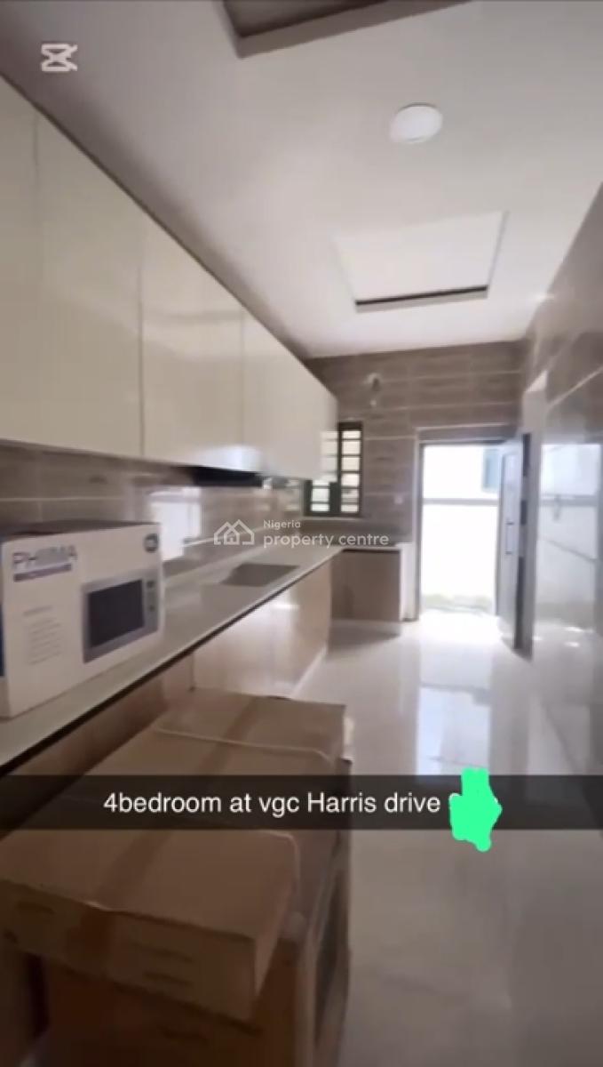 Massive 4bedrooms Terrace Duplex, Harris Drive Lekki Lagos, Vgc, Lekki, Lagos, Terraced Duplex for Rent