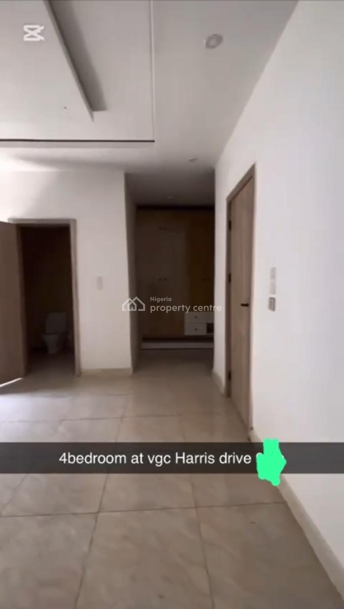 Massive 4bedrooms Terrace Duplex, Harris Drive Lekki Lagos, Vgc, Lekki, Lagos, Terraced Duplex for Rent
