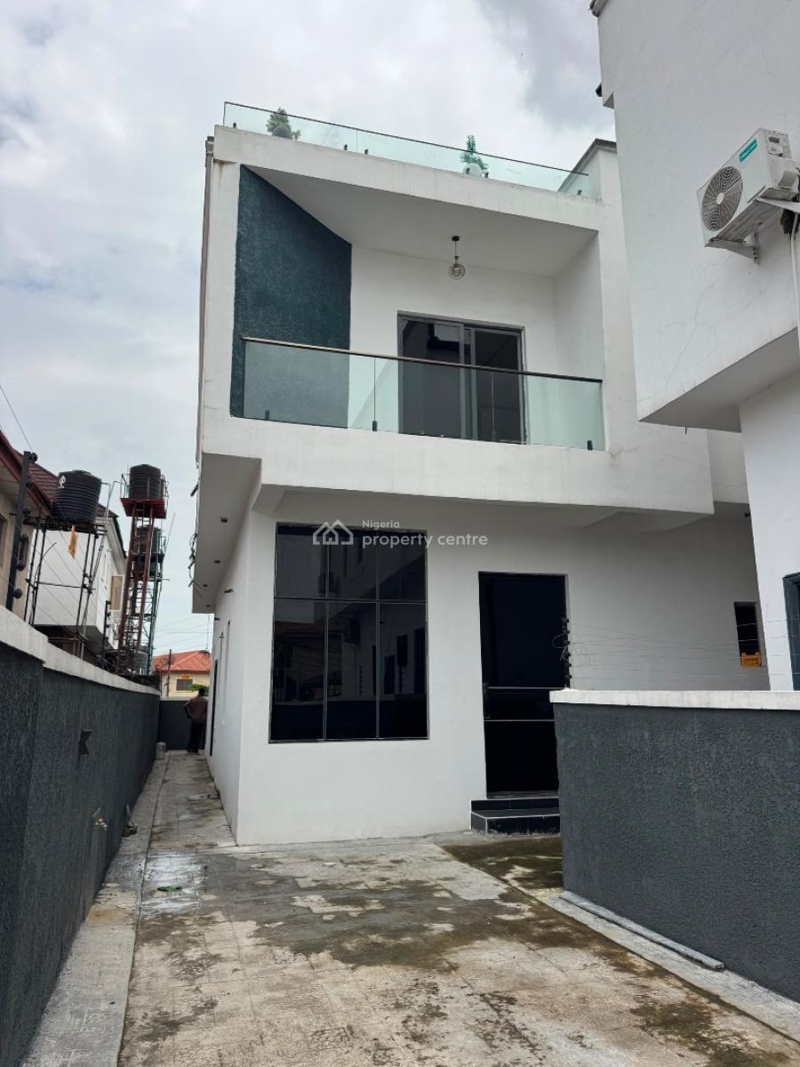 Nicely Built 4 Bedroom Semi-detached Duplex with a Bq, Thomas Estate, Ajah, Lagos, Semi-detached Duplex for Sale