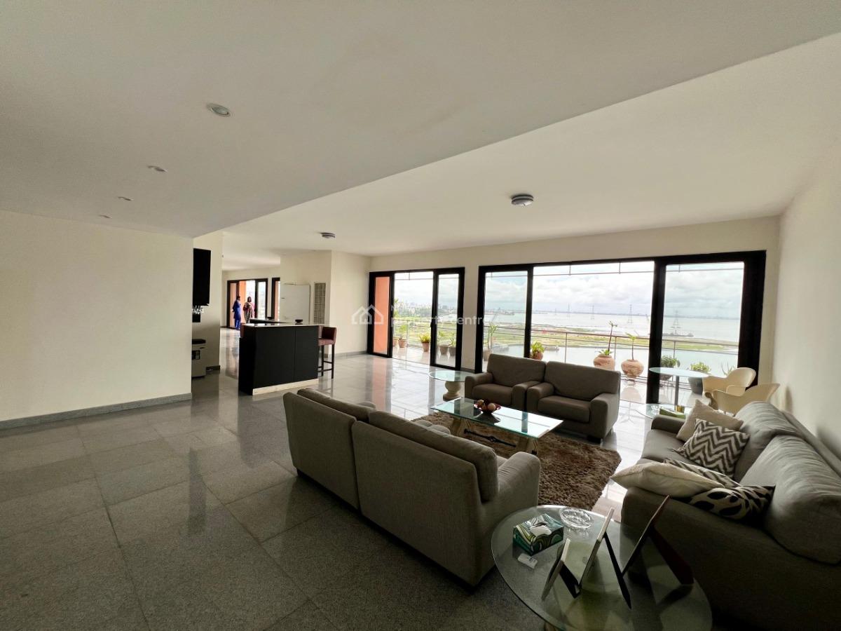 Ocean View 4-bedroom Penthouse Apartment with 2 Maids Room, Banana Island Lkoyi, Banana Island, Ikoyi, Lagos, Flat / Apartment for Sale