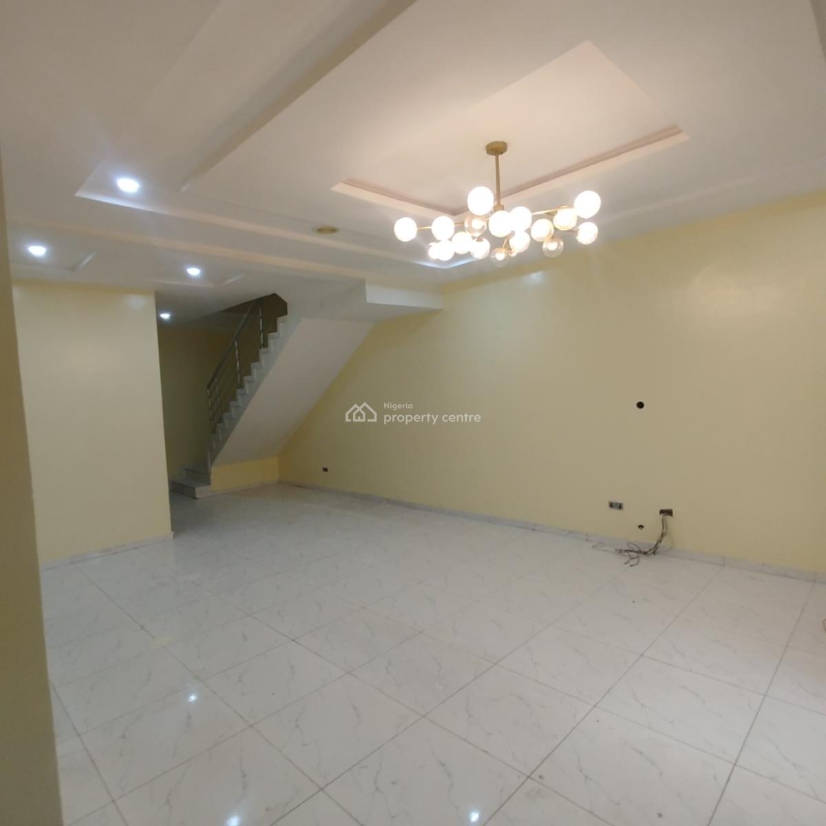Nice Service 4 Bedroom Semi Detached Duplex with Bq, Victoria Bay, Royal Pine, Lekki Expressway, Lekki, Lagos, Semi-detached Duplex for Rent