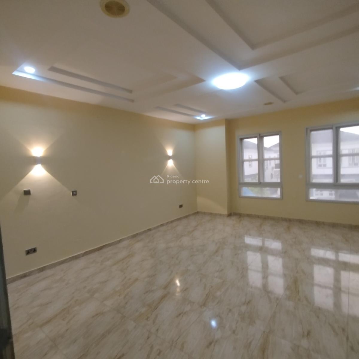 Nice Service 4 Bedroom Semi Detached Duplex with Bq, Victoria Bay, Royal Pine, Lekki Expressway, Lekki, Lagos, Semi-detached Duplex for Rent