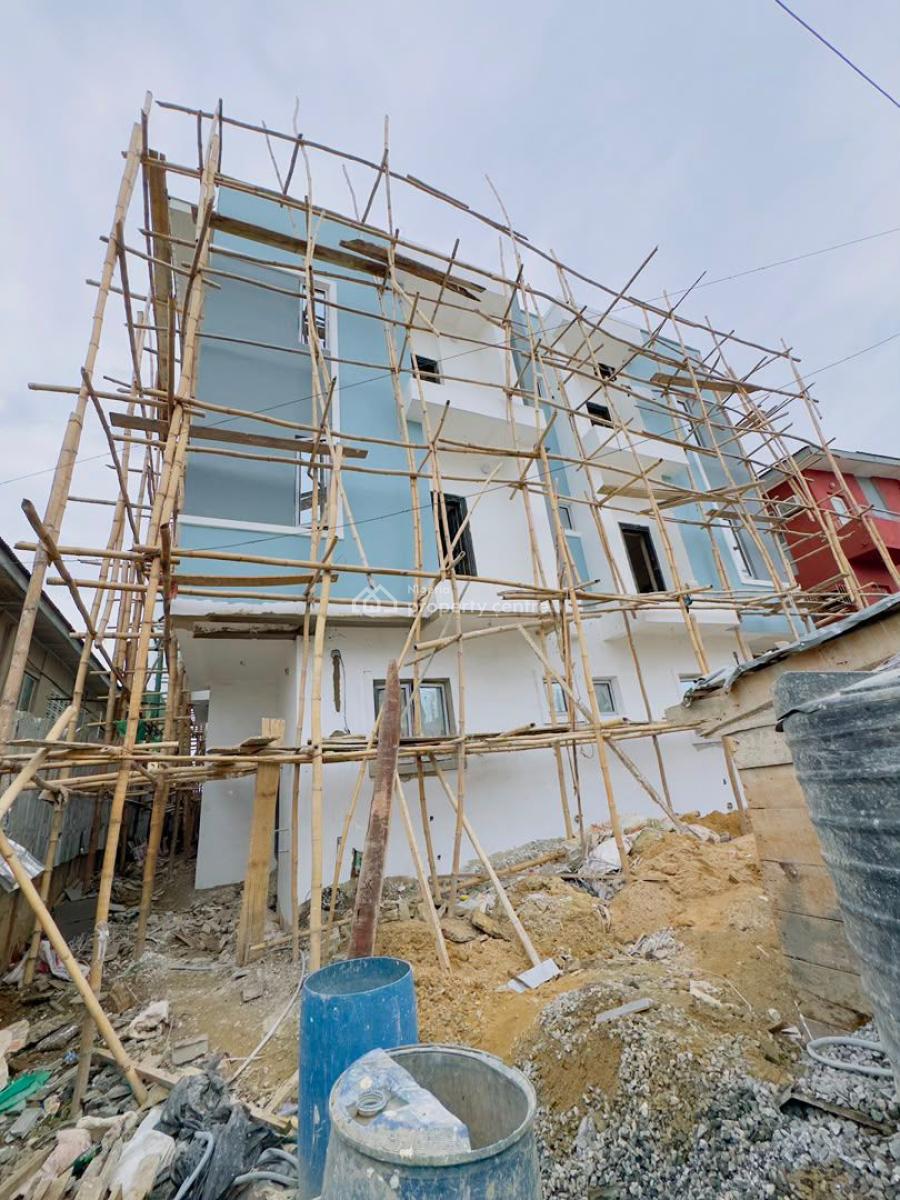 Smartly Built 4 Bedroom Semi Detached Duplex + a Room Bq, Gbagada, Lagos, Semi-detached Duplex for Sale